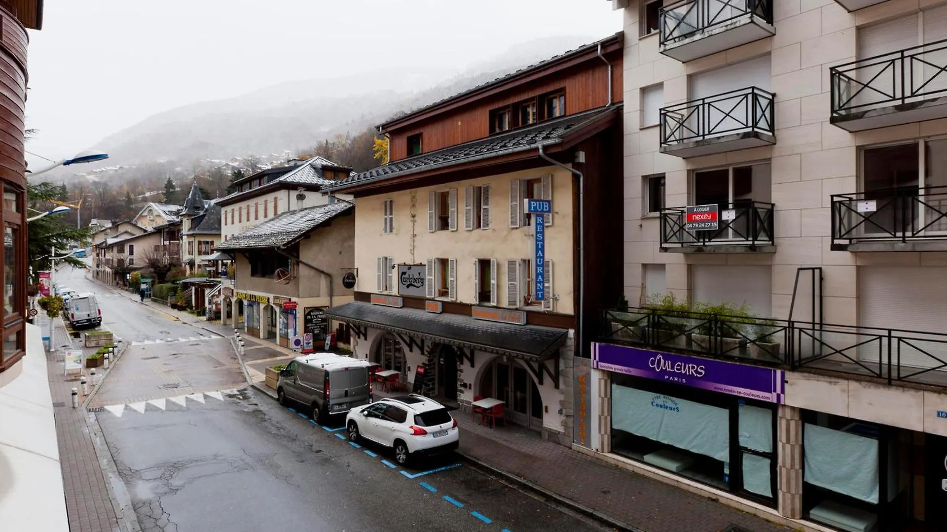 Apartment Studio Avec Balcon En Centre-Ville, Proche Telecabine Et Thermes A Brides-Les-Bains - Fr-1-512-14